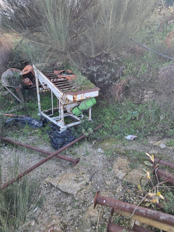 Fotografia de máquina: Máquina de projectar gesso